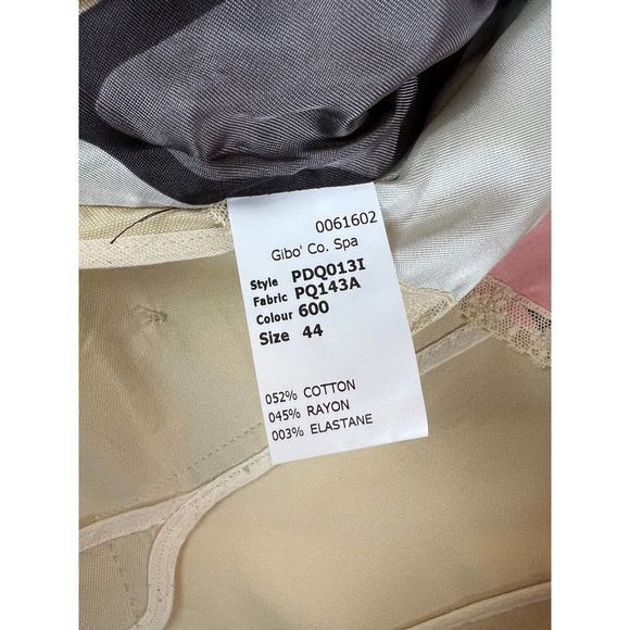 PAUL SMITH women cream ivory half-lined classic jacket skirt suit size 44 8 NWOT - Picture 9 of 16